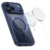 Tech-Protect MagPeak MagSafe CC do iPhone 17 Pro Max – Przezroczyste Etui Ochronne – Deep Blue